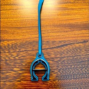 Etienne Aigner logo bag charm